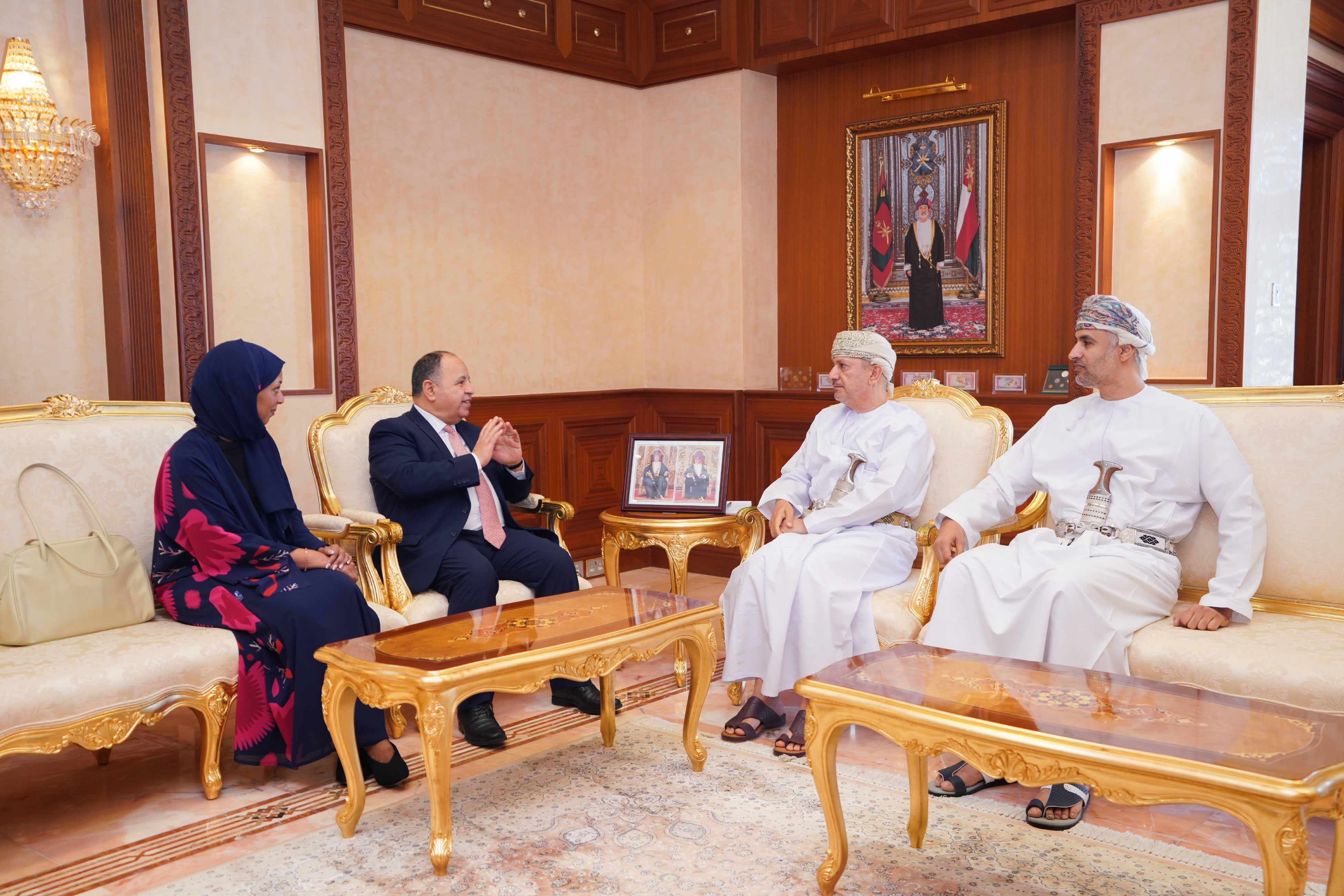 وزير المالية يبحث سبل تعزيز التعاون مع المدير التنفيذي لمجموعة من الدول العربية والمالديف بصندوق النقد الدولي